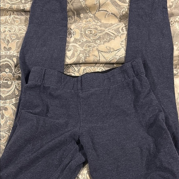 Garage Comfortable Navy/Grey Heathered Leggings - Picture 4 of 5